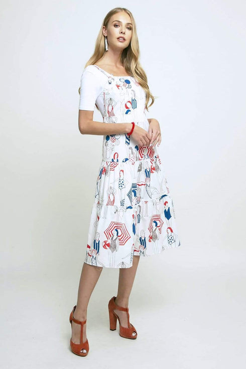 Calisto Dress in Gelato Swirl